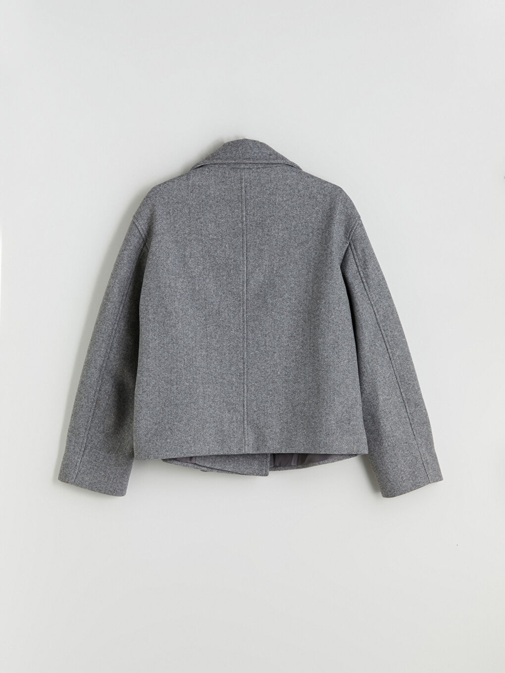 پۆشاکی سەرەوەی پشمی تێکەڵاو خۆڵه‌مێشی ژن-7