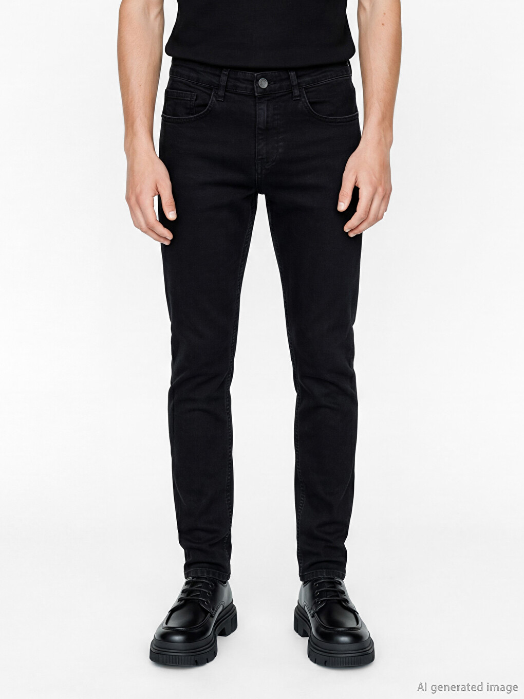 760 Skinny Fit Muške Farmerke-1