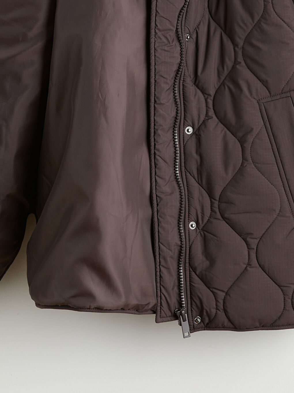 Woman BROWN Puffer Coat-6