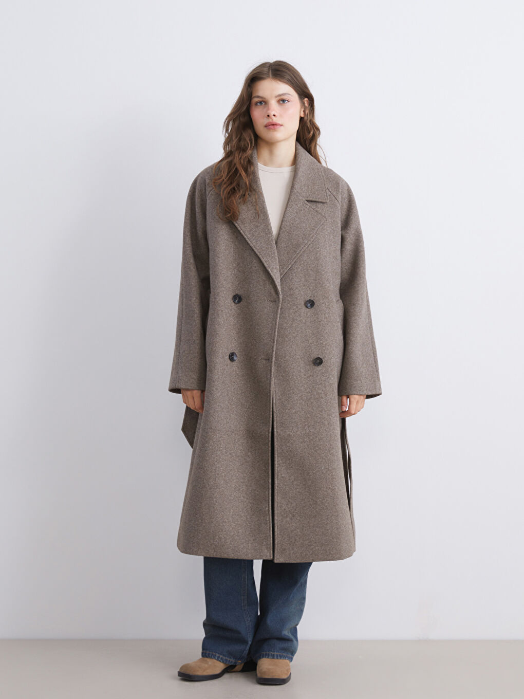 BRAON Kaput od mešavine vune Žena-1