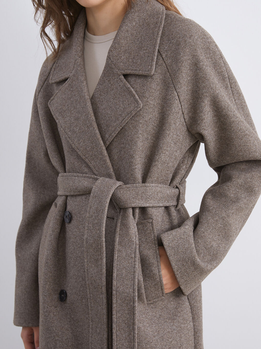 BRAON Kaput od mešavine vune Žena-2