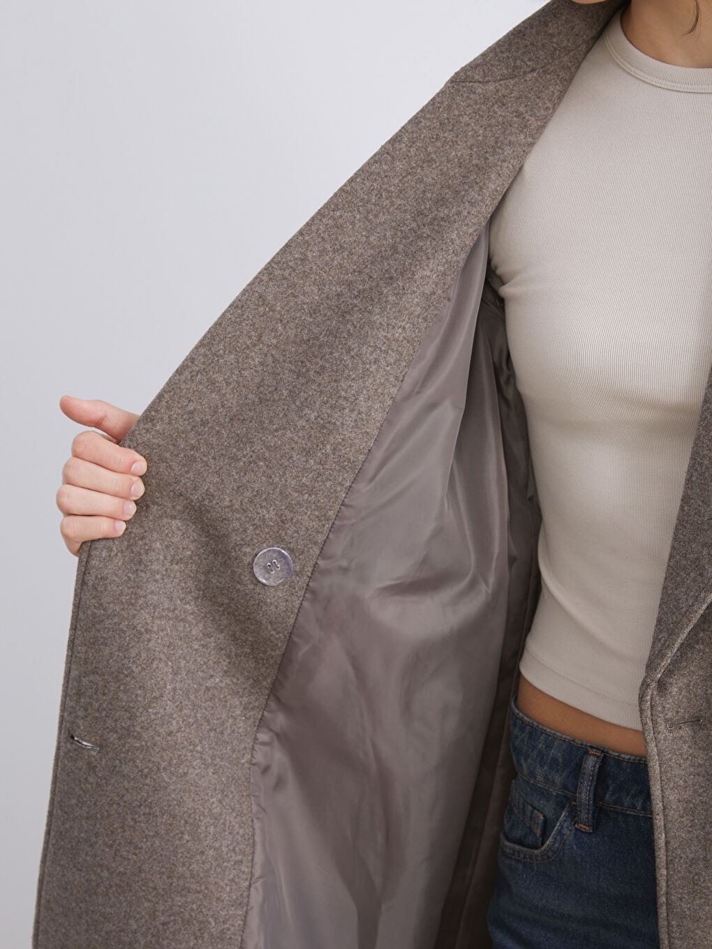 BRAON Kaput od mešavine vune Žena-3