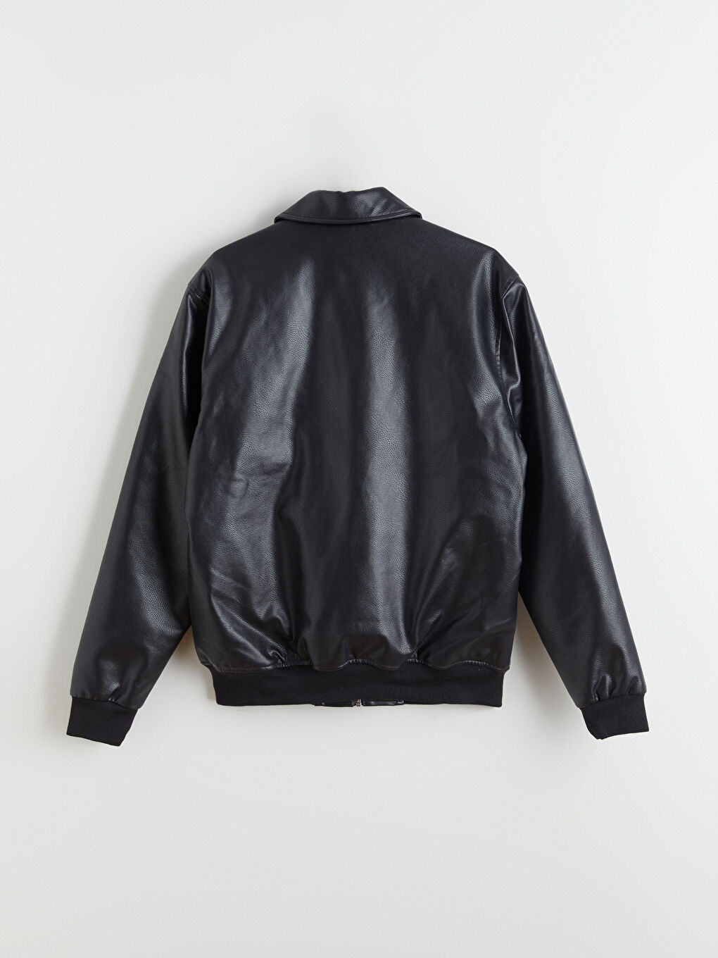 Men's Leather-Look Jacket in a Regular Fit-7