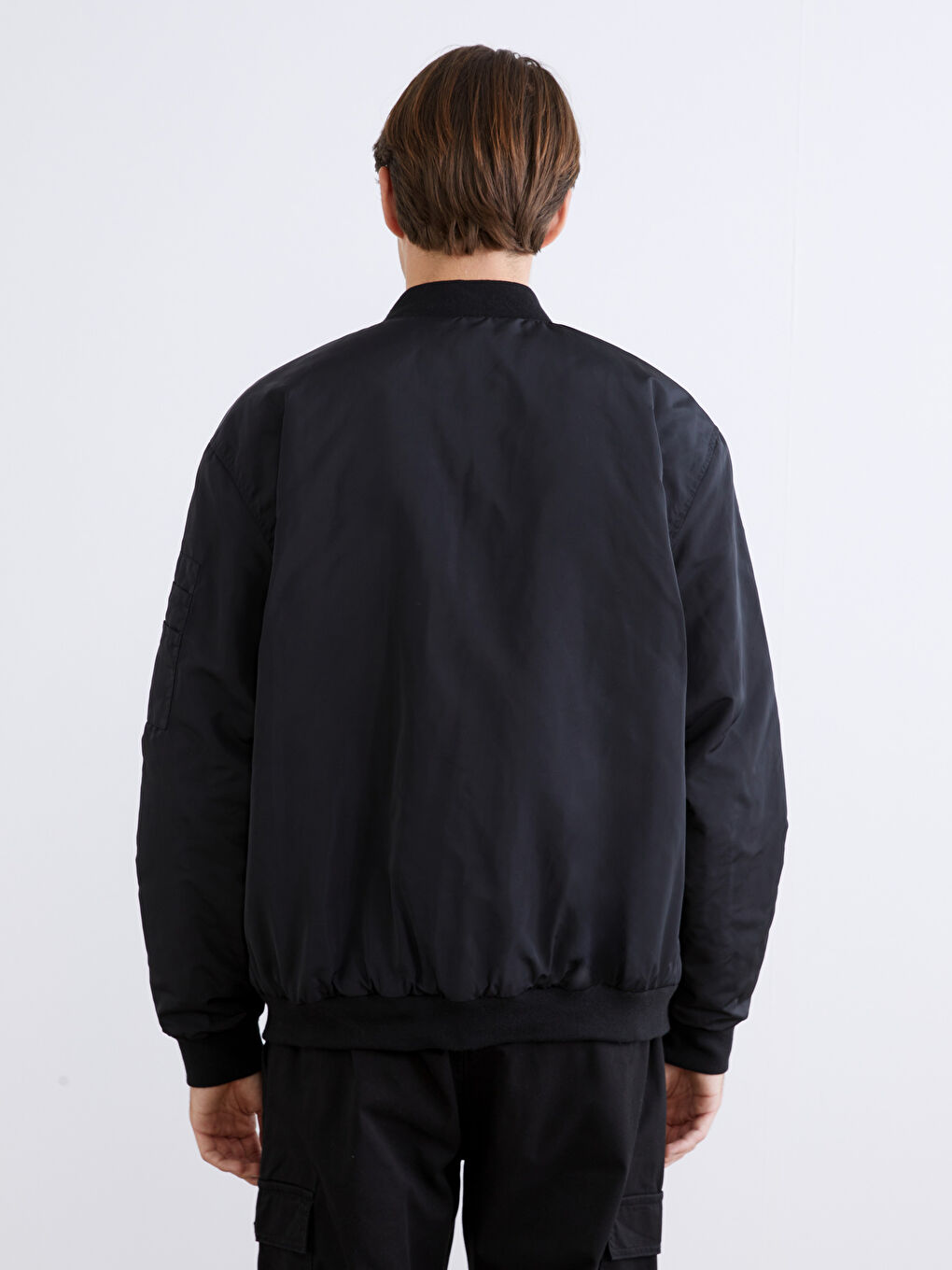 معطف أسود رجل-4