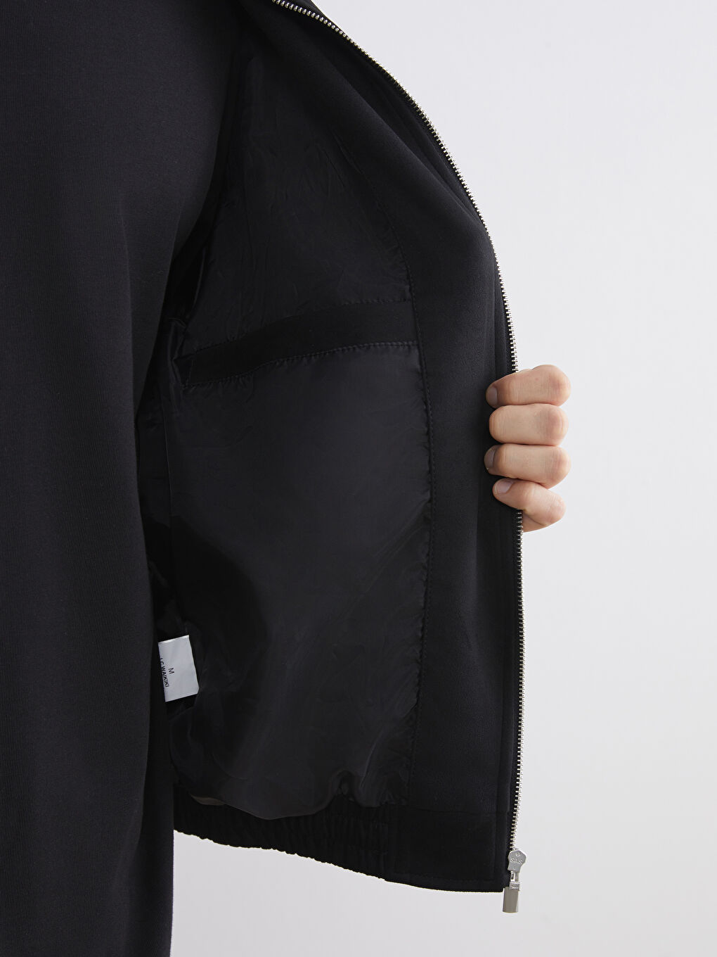 Relaxed Fit Suede Men's Jacket-3