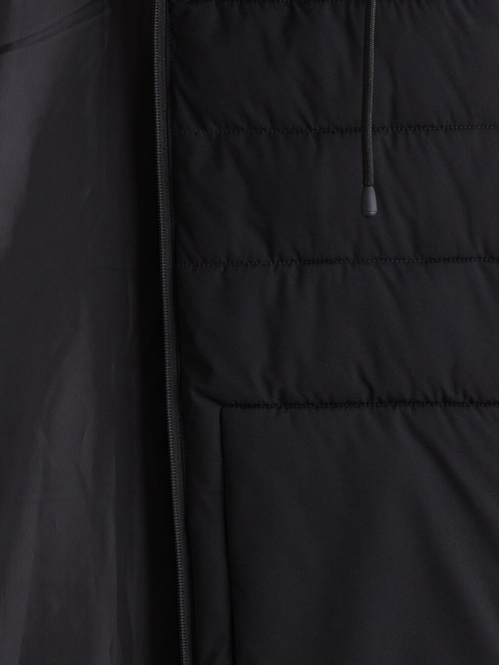 Mann SCHWARZ Steppweste-6