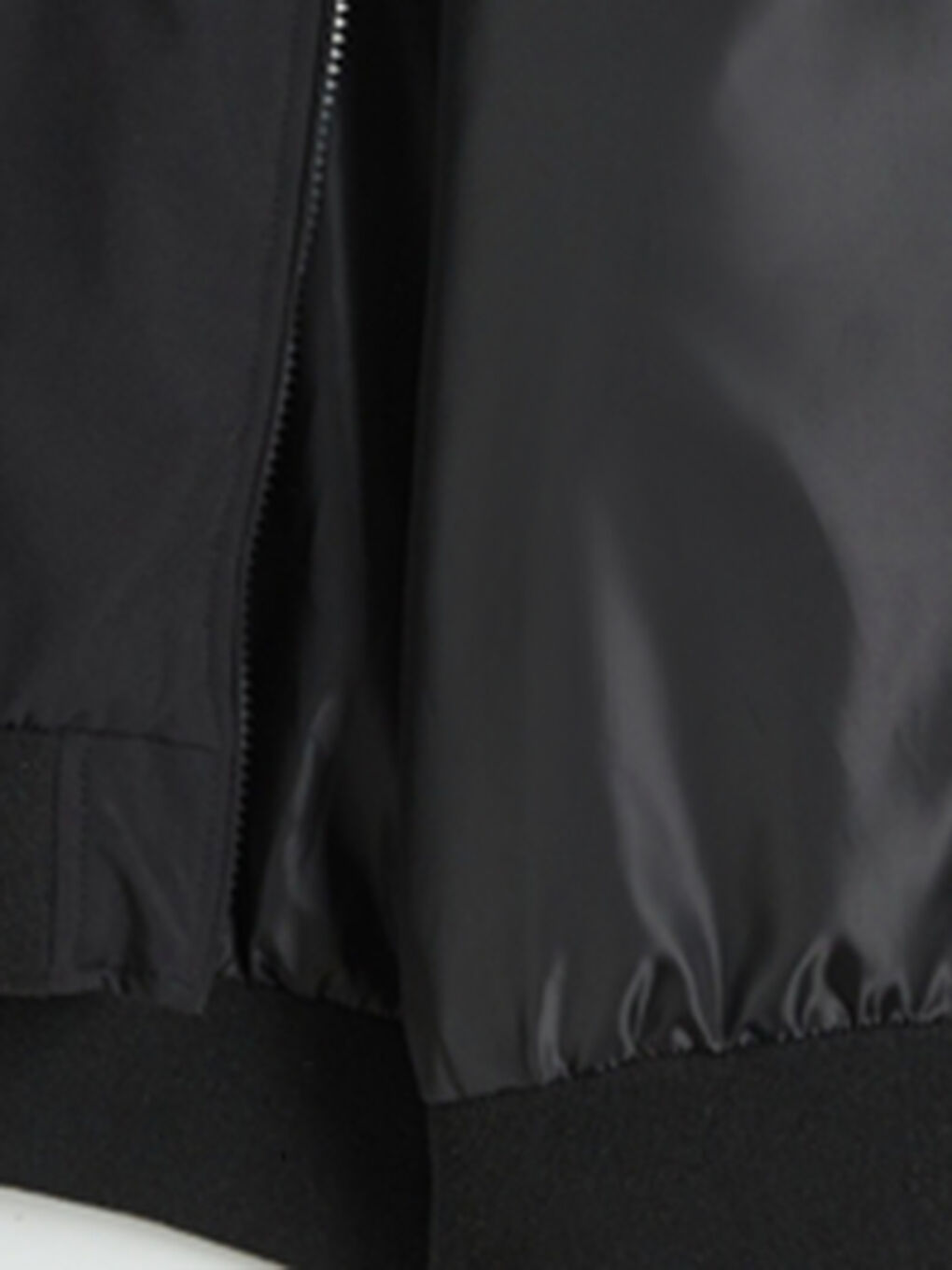 Siyah Standart Kalıp Kolej Yaka Erkek Mont-7