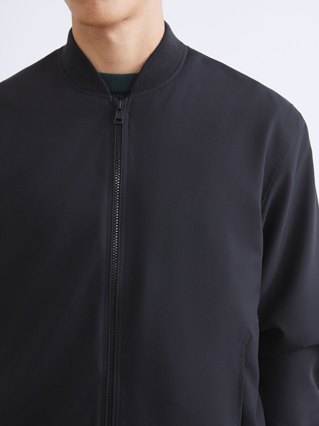 معطف أسود رجل-2