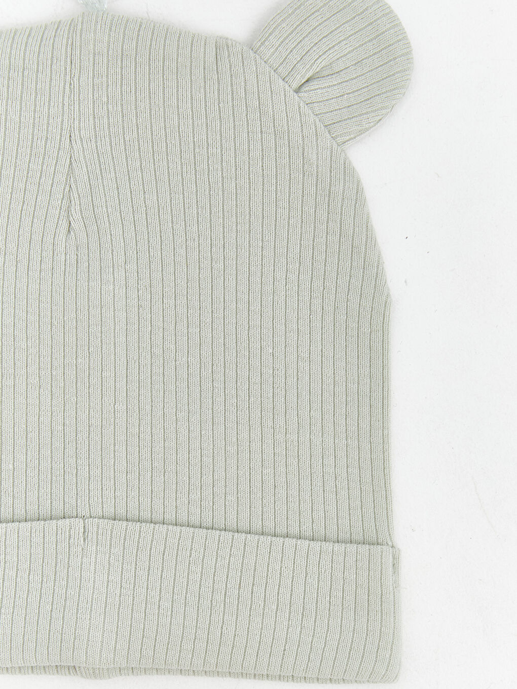 Yeşil Kulak Detaylı Erkek Bebek Bere 2'li-2