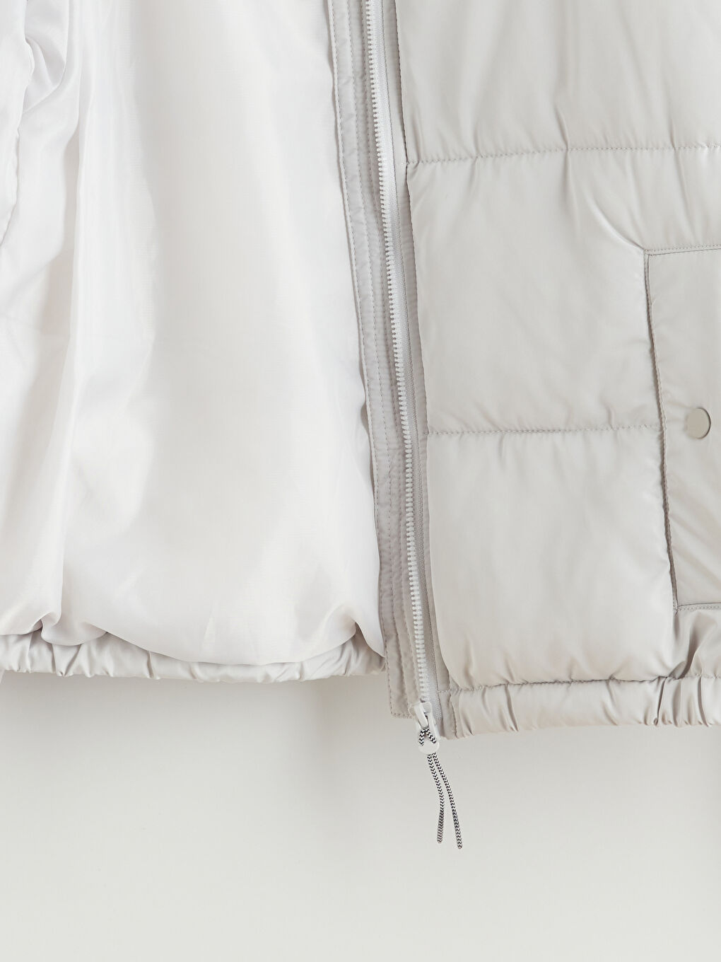 Manteau bouffant GRIS Femme-6