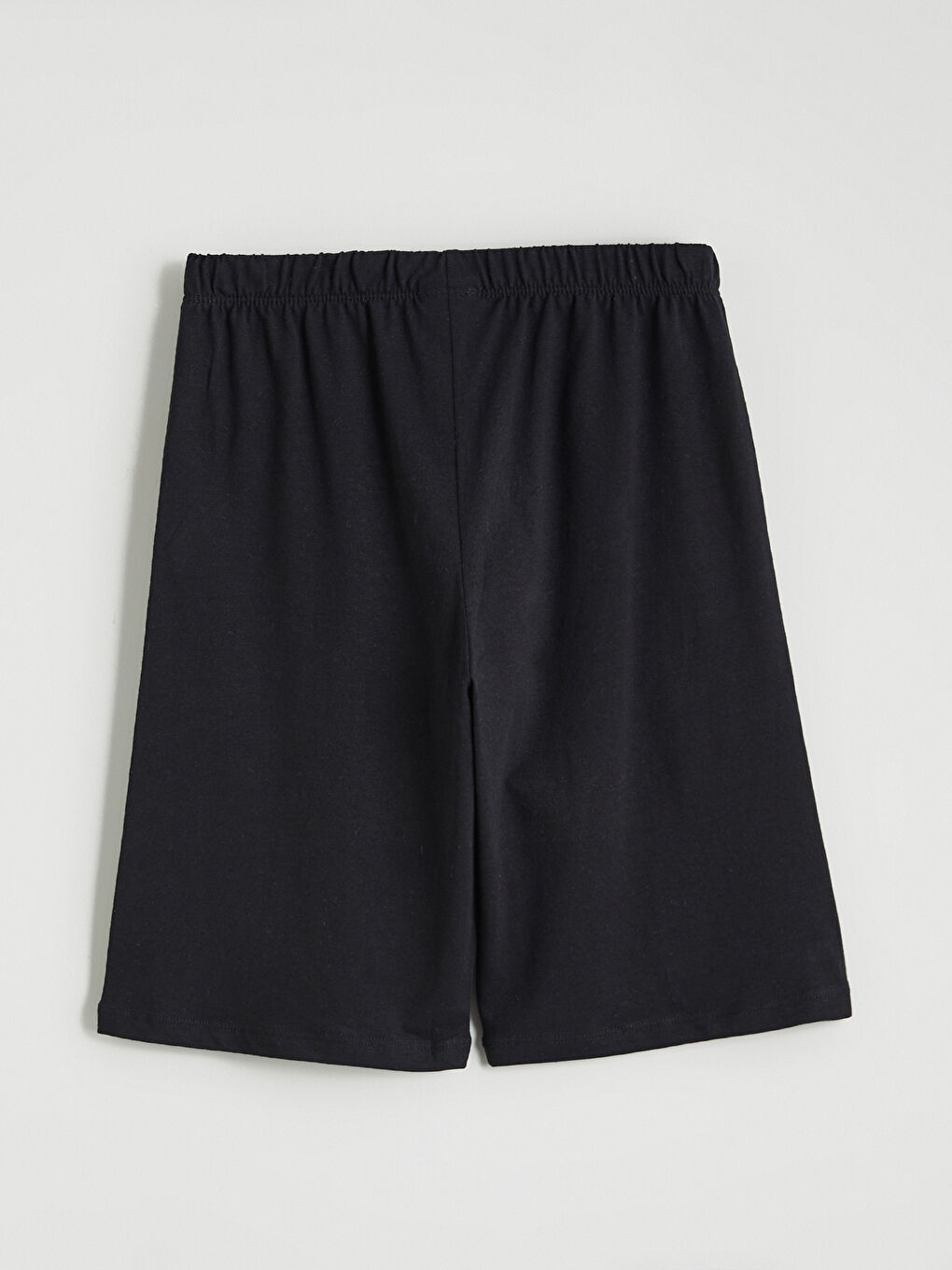 Gri Beli Lastikli Erkek Çocuk Pijama Şort 2'li-3