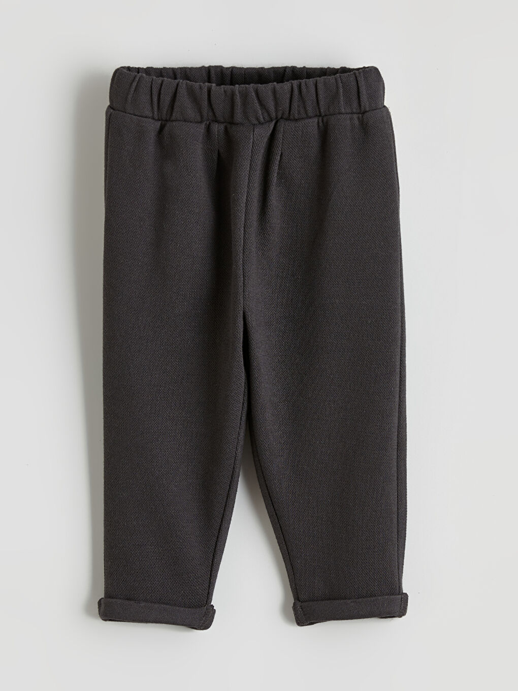 Bej Çizgili Erkek Bebek Hırka Tişört Pantolon Takım -7