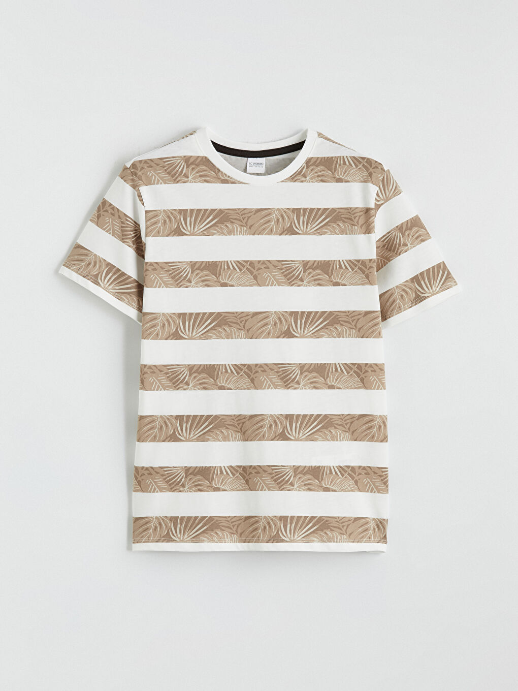 Ekru Bisiklet Yaka Erkek Çocuk Şortlu Pijama Takımı-1