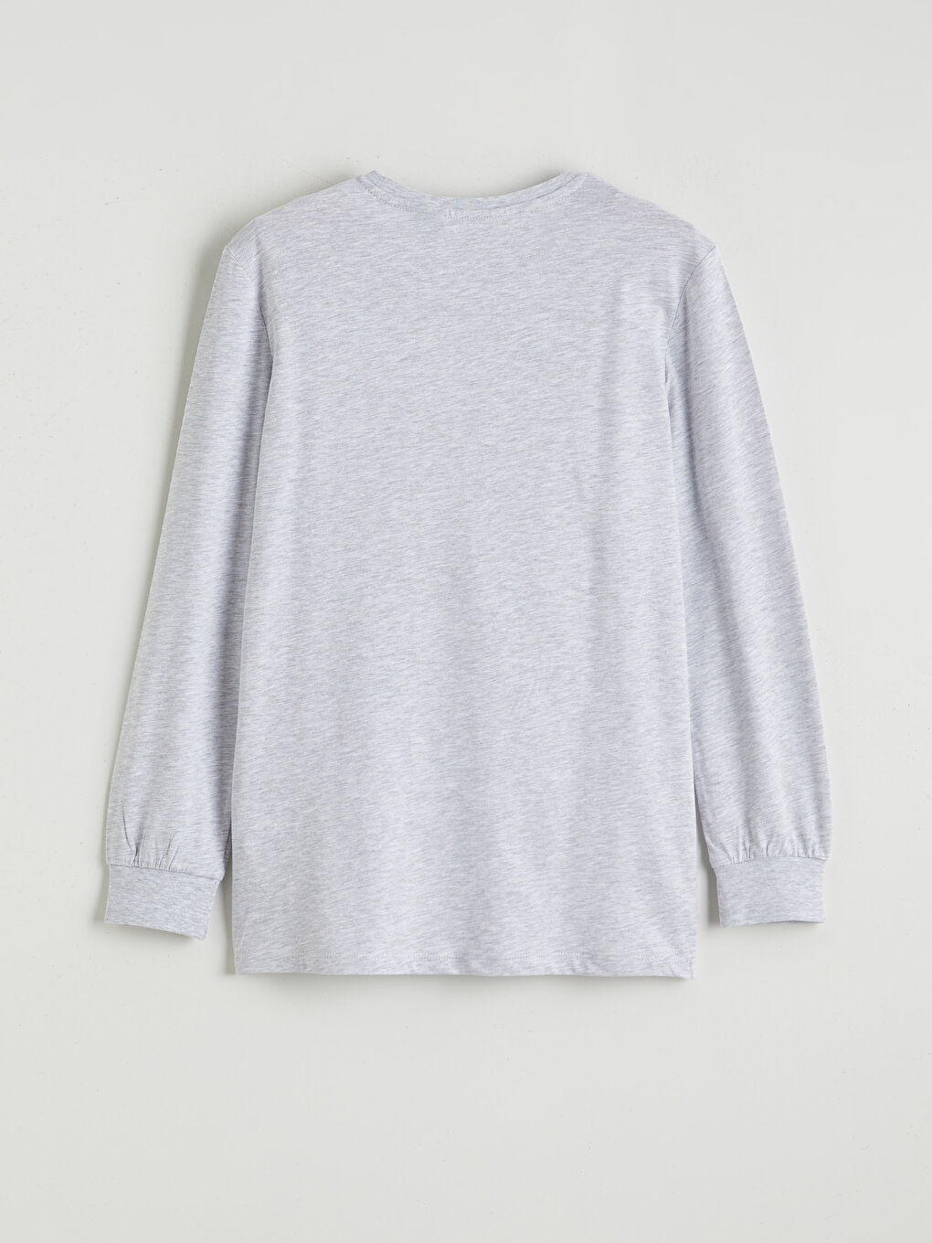 Gri Bisiklet Yaka Star Wars Baskılı Erkek Çocuk Pijama Takımı-2