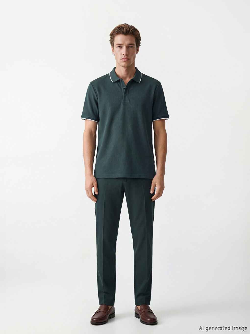 Men's Polo Neck T-Shirt-1