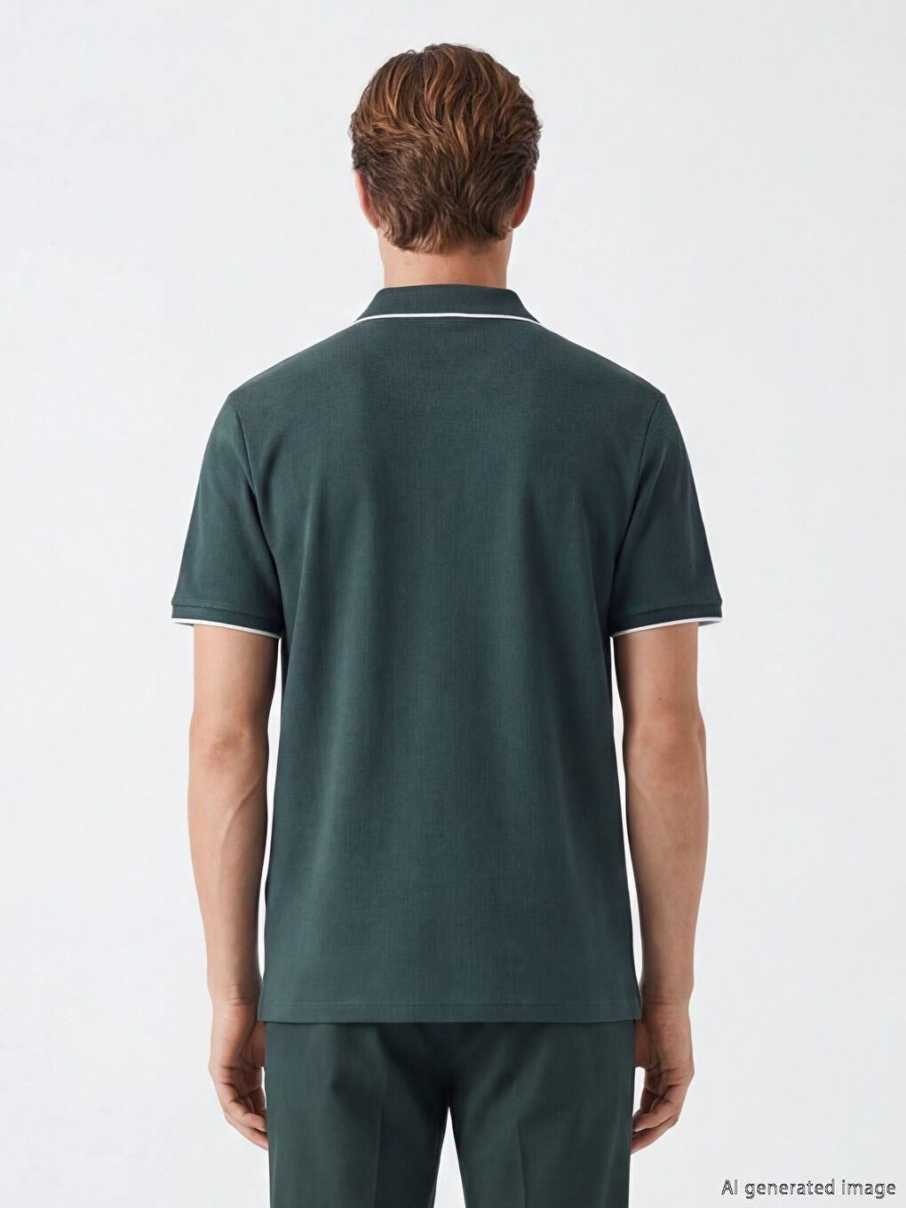 Men's Polo Neck T-Shirt-2