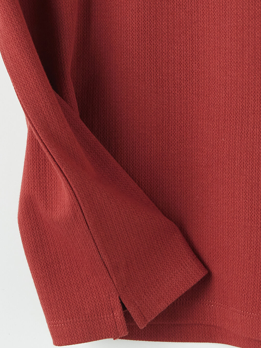 Kırmızı Polo Yaka Erkek Tişört-3