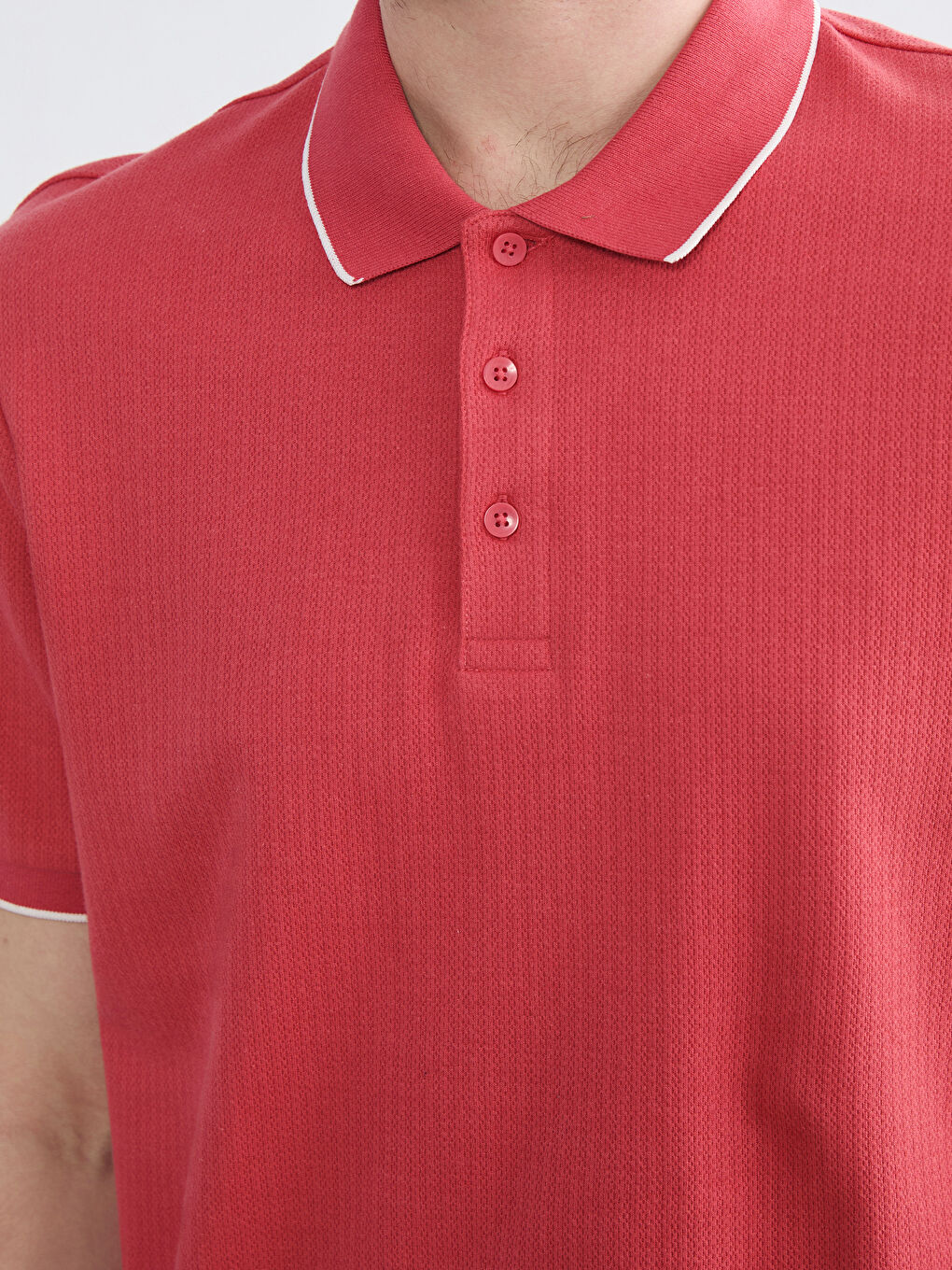 Άνδρας ΚΟΚΚΙΝΟ Μπλουζάκι-2