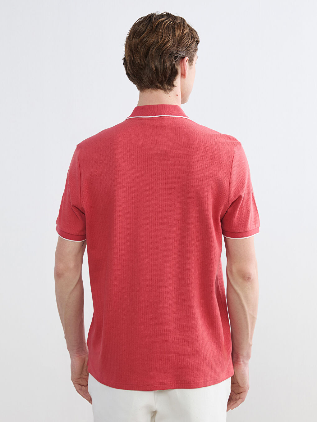 Άνδρας ΚΟΚΚΙΝΟ Μπλουζάκι-3