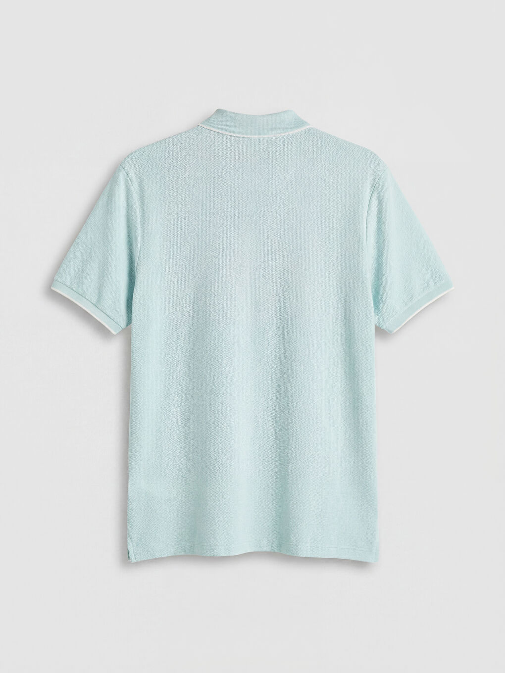 Mavi Polo Yaka Erkek Tişört-1