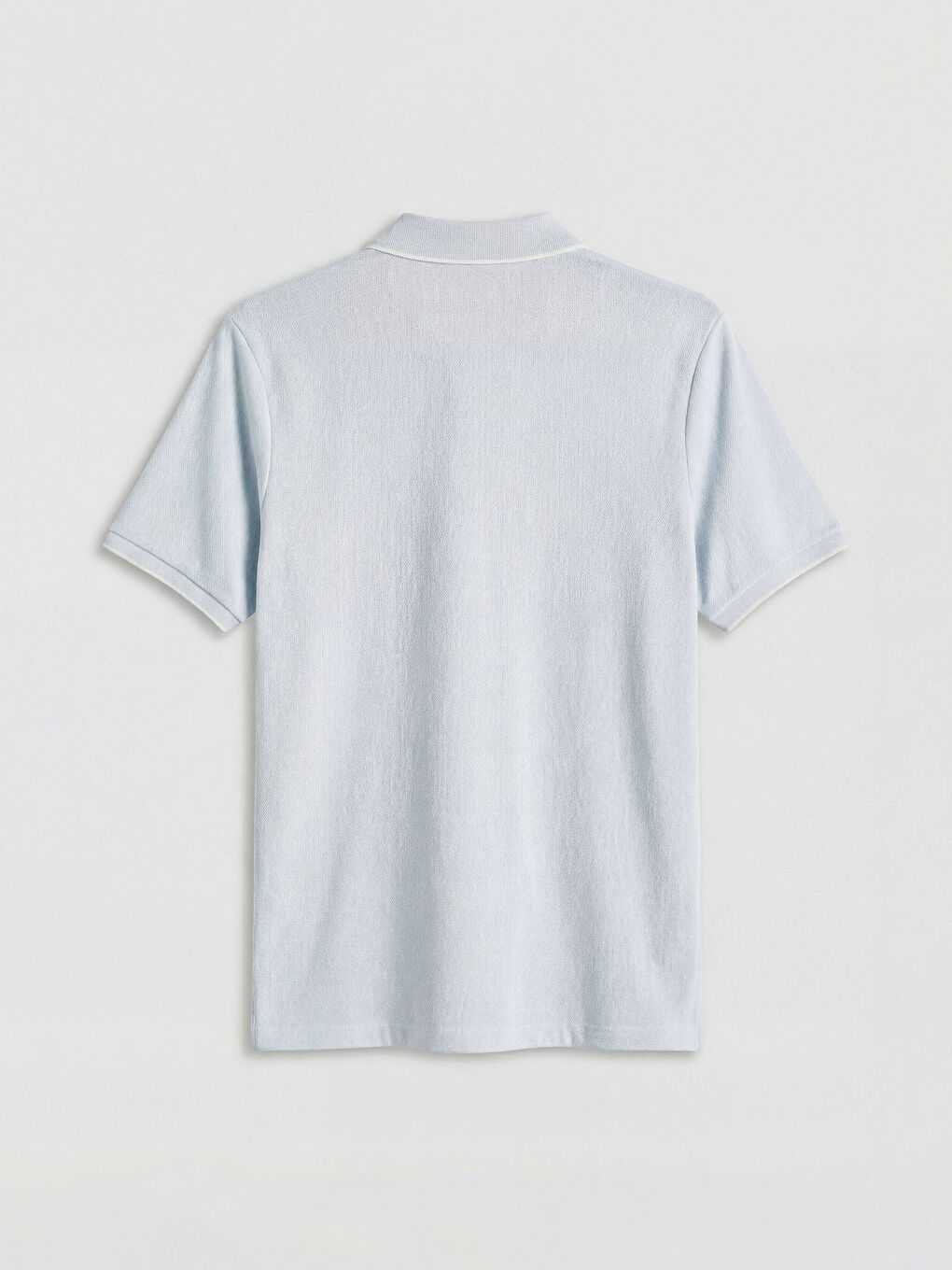 Mavi Polo Yaka Erkek Tişört-1