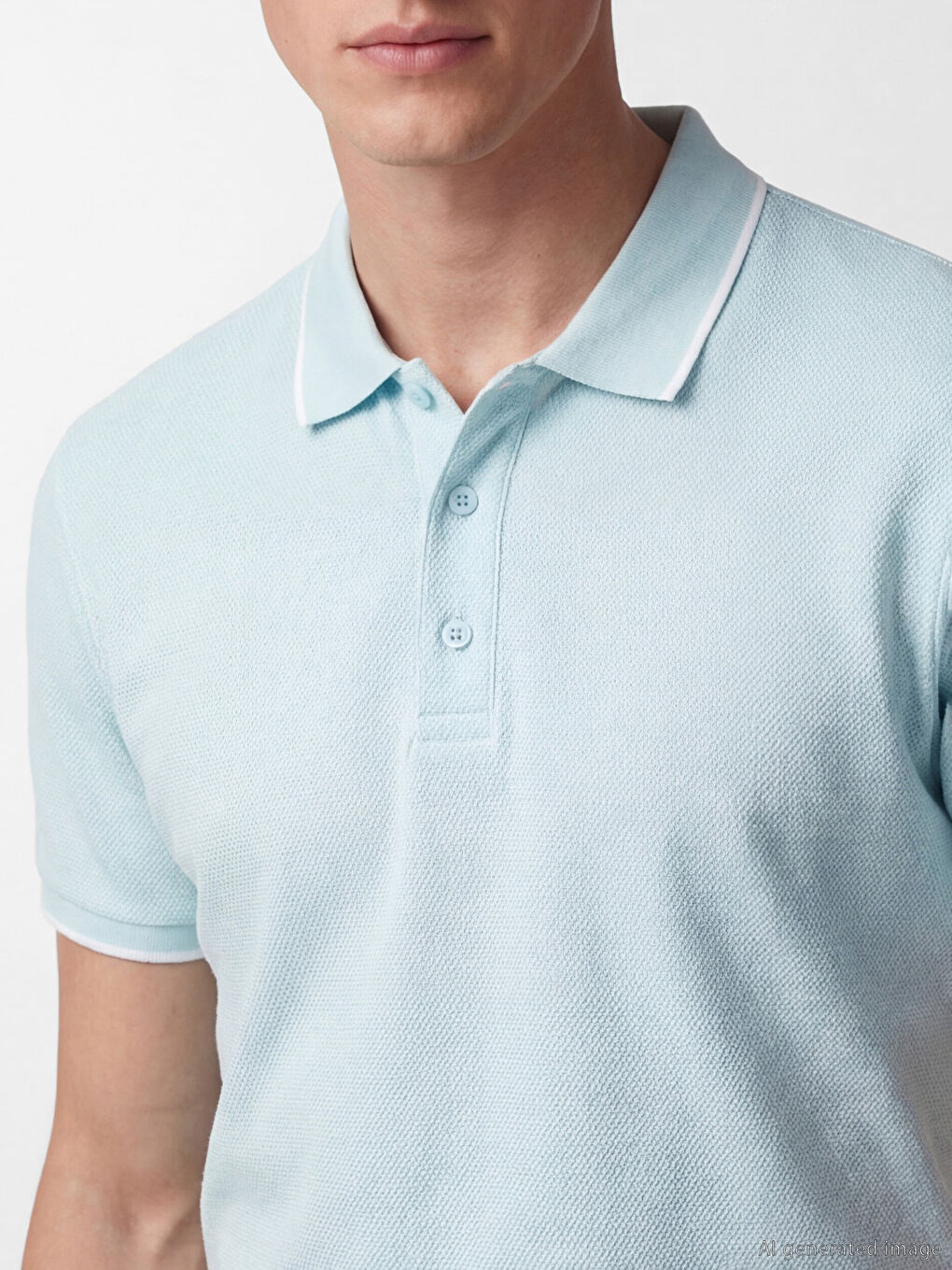 T-shirt à col polo pour homme-2