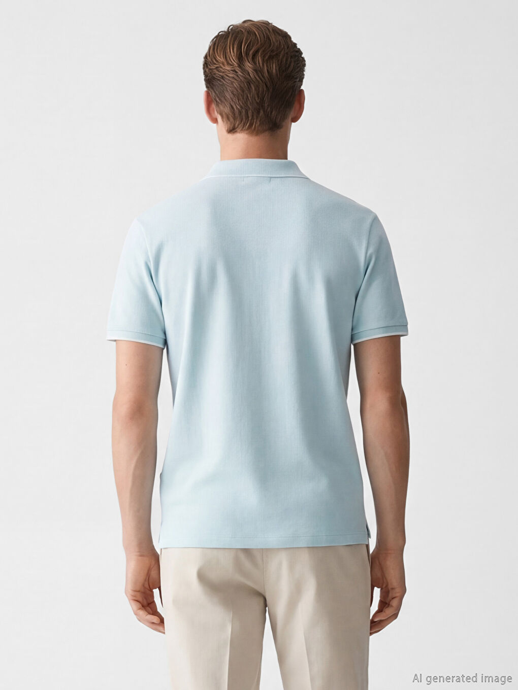 T-shirt à col polo pour homme-3