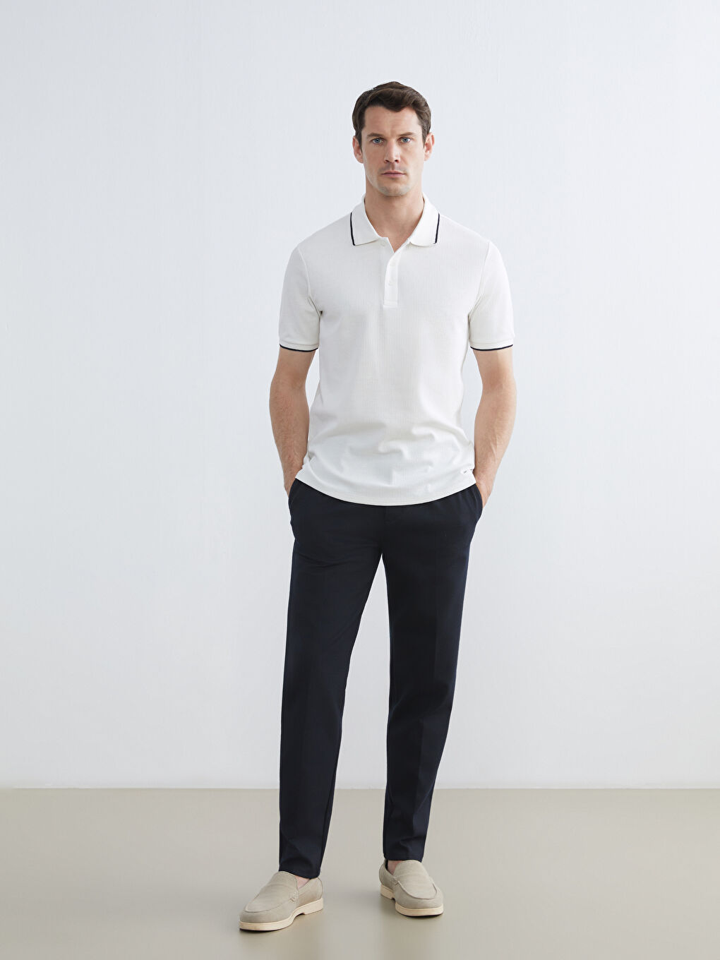 Men's Polo Neck T-Shirt-2