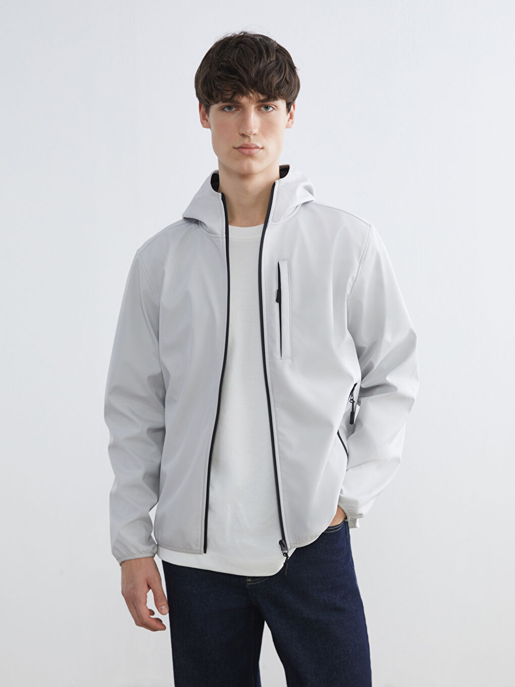 Ерлер сұр Күртке