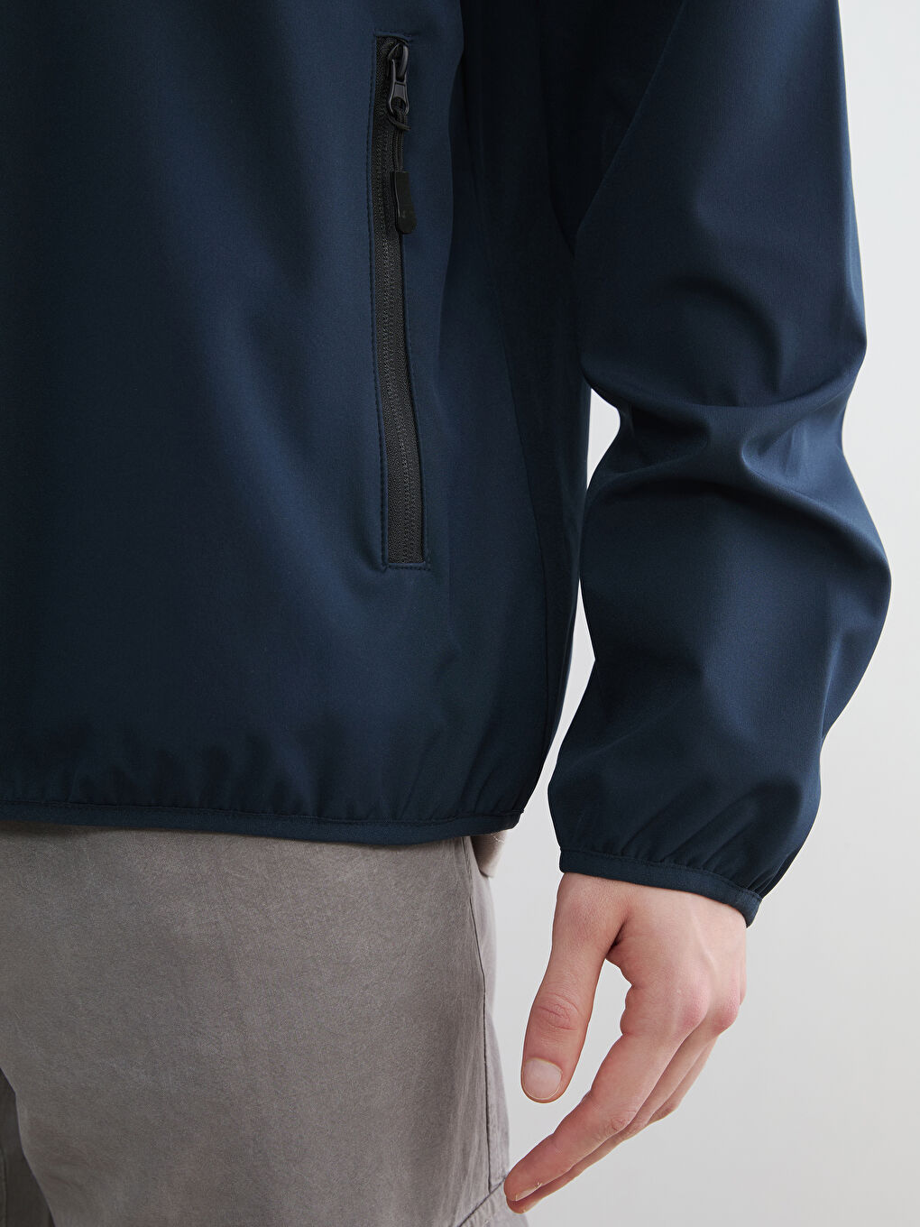 TAMNO PLAVA Kaput Muškarac-3