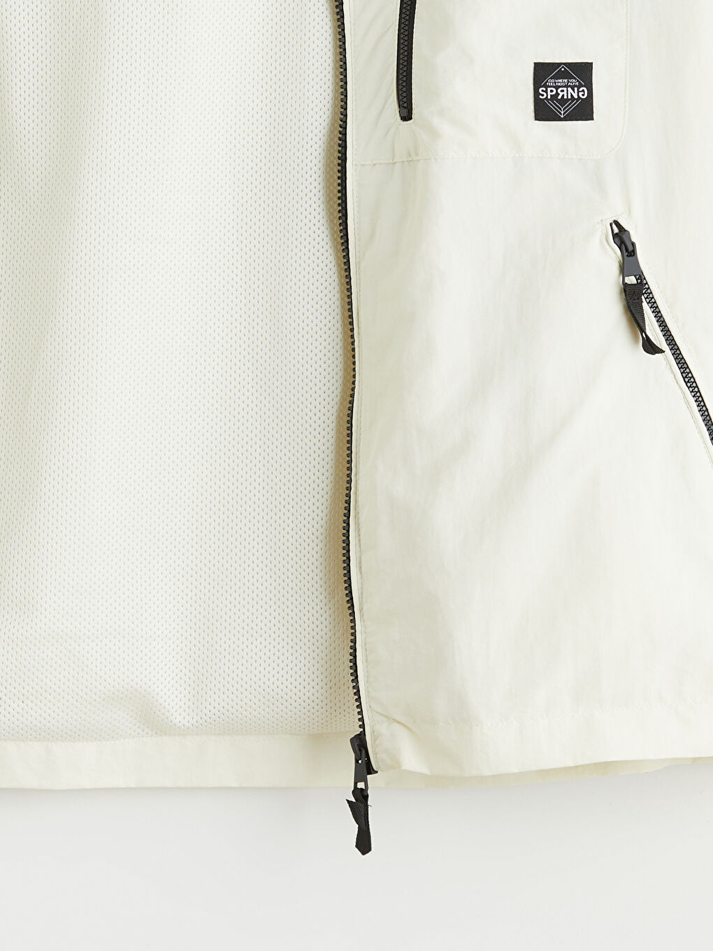 Regular Fit Hooded Men's Raincoat-6