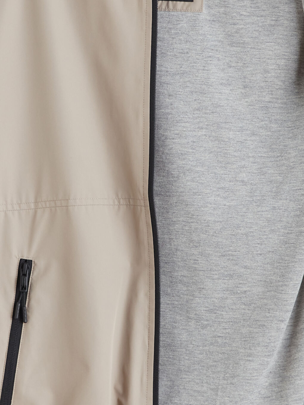 Regular Fit Hooded Men's Raincoat-2