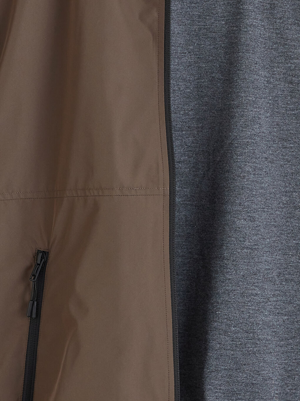 Regular Fit Hooded Men's Raincoat-6