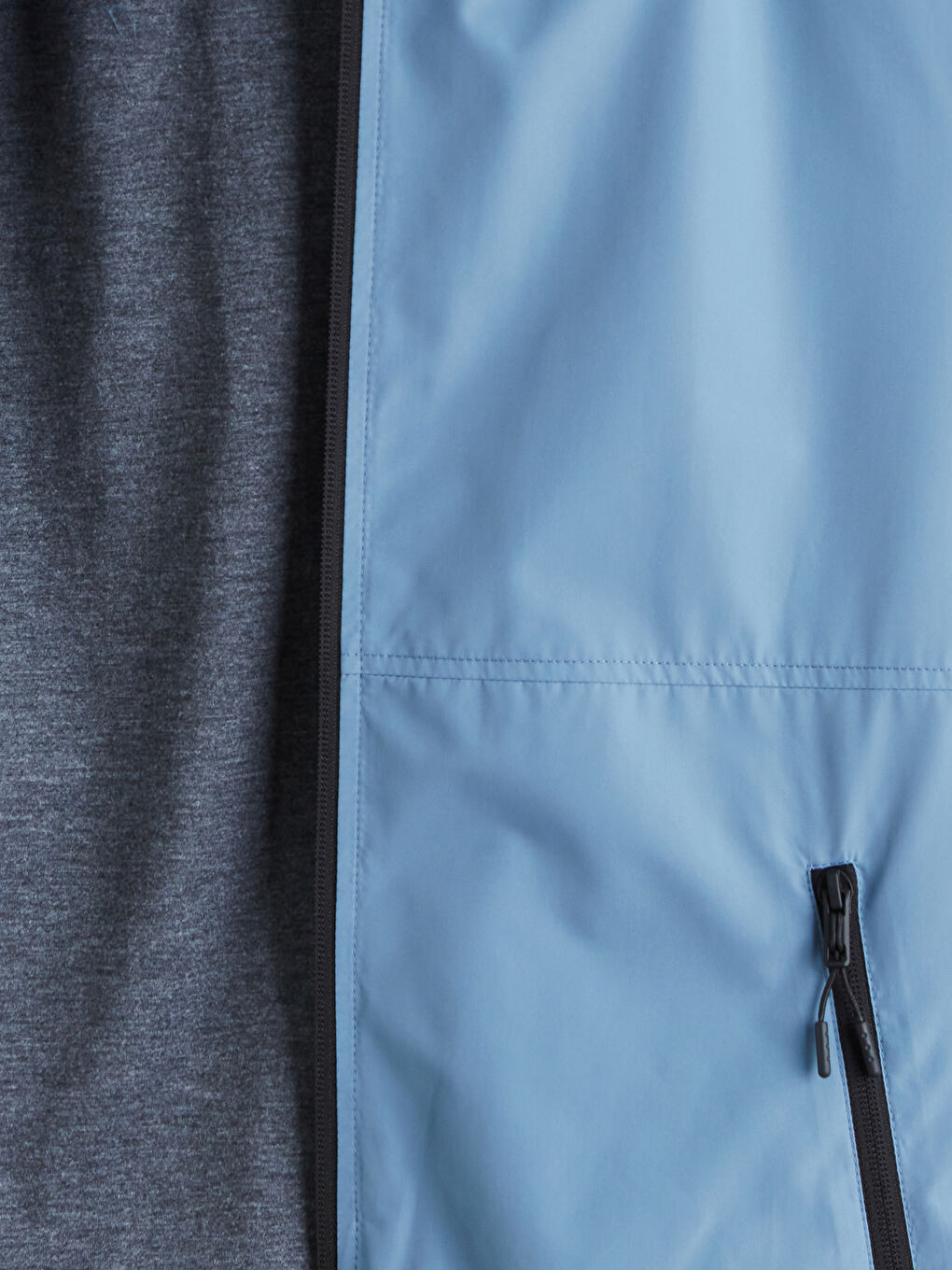 Regular Fit Hooded Men's Raincoat-6