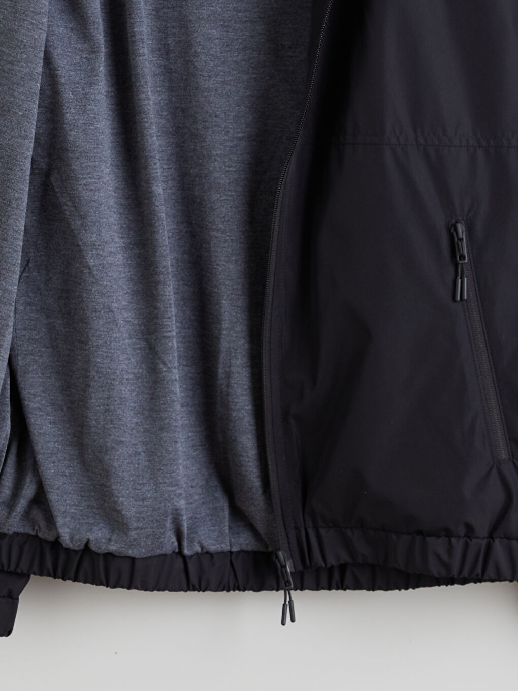 Regular Fit Hooded Men's Raincoat-11