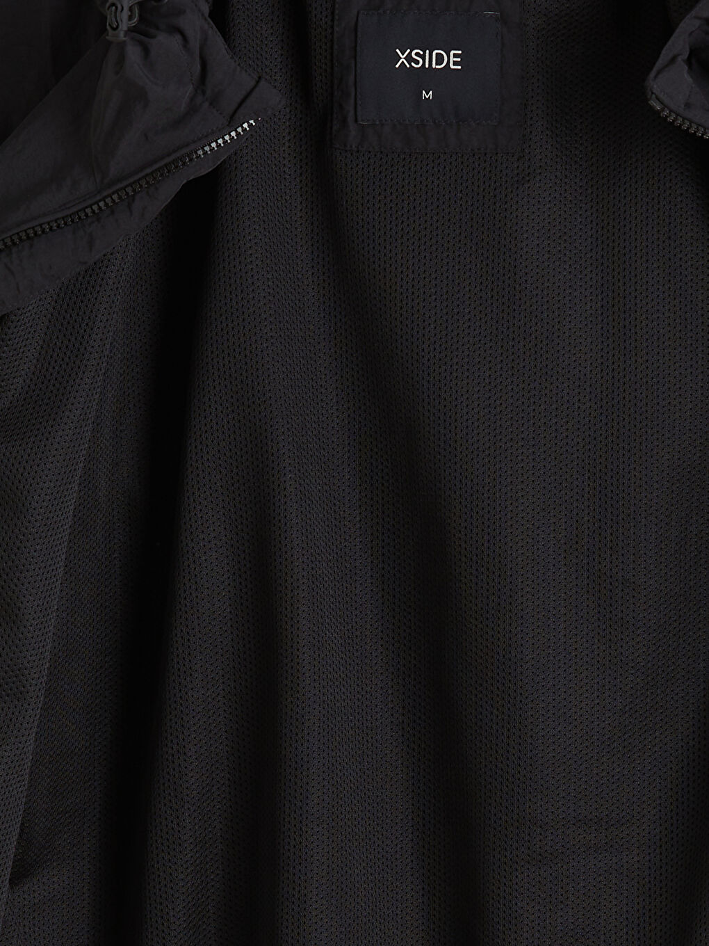 Siyah Standart Kalıp Erkek Yağmurluk-6