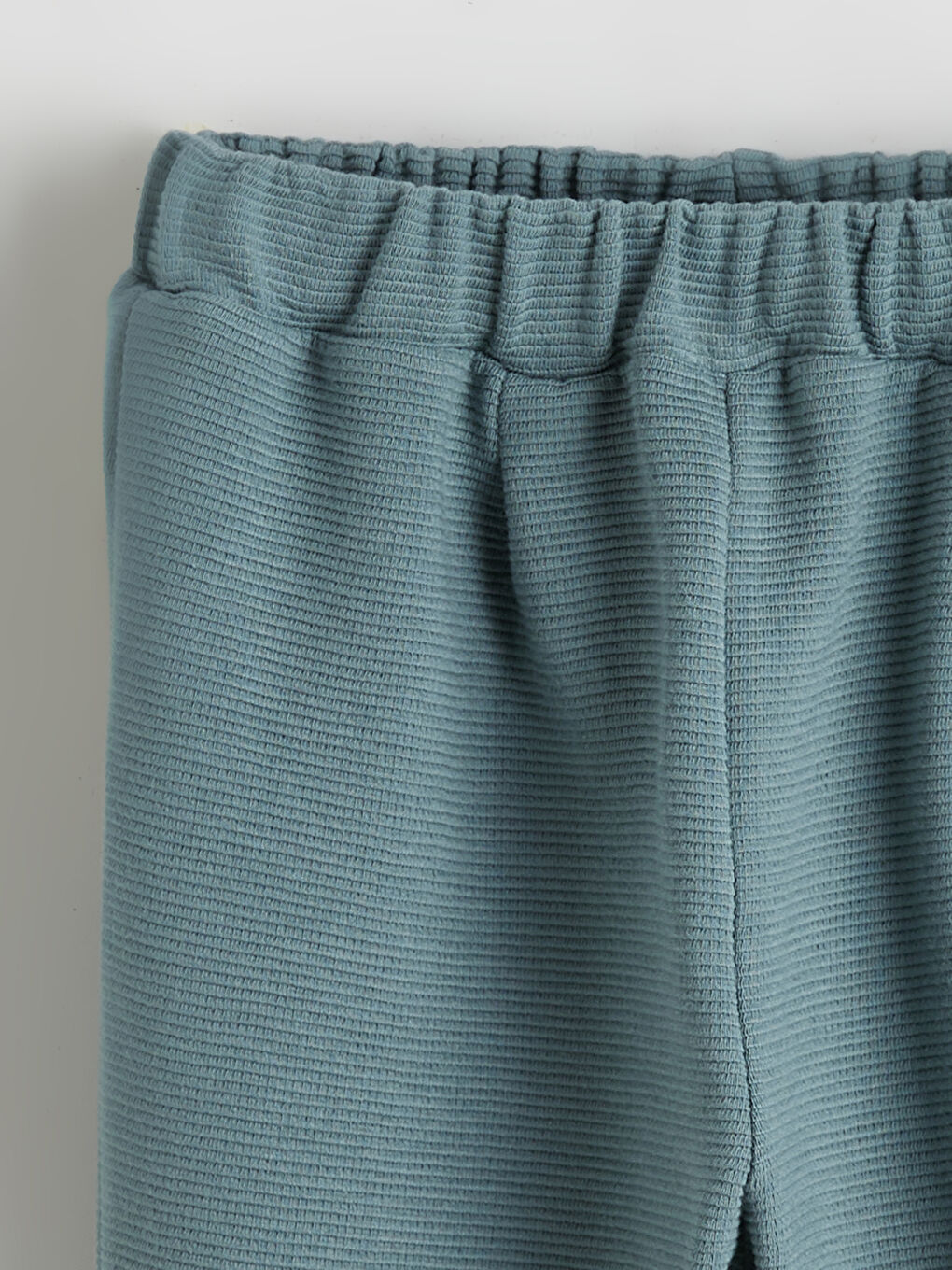 Ekru Erkek Bebek Çizgili Tişört ve Eşofman Altı-5