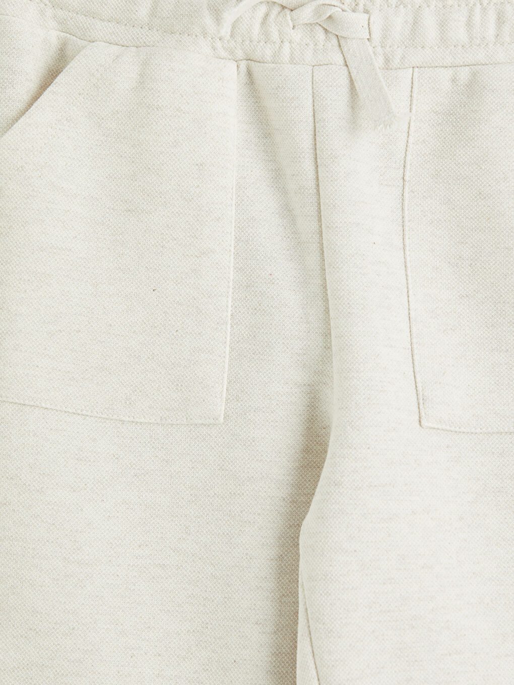 Beyaz Erkek Çocuk Jogger Eşofman Altı 2'li-5