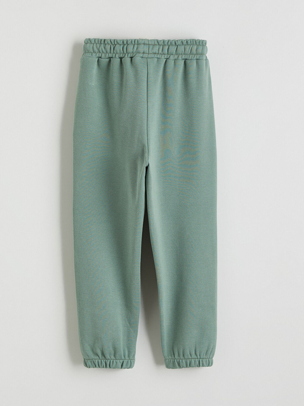 Bej Beli Lastikli Erkek Çocuk Jogger Eşofman Altı 2'li-6