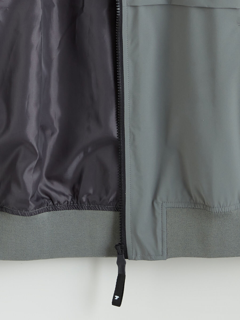 Haki Rahat Kalıp Kapüşonlu Erkek Yağmurluk-7