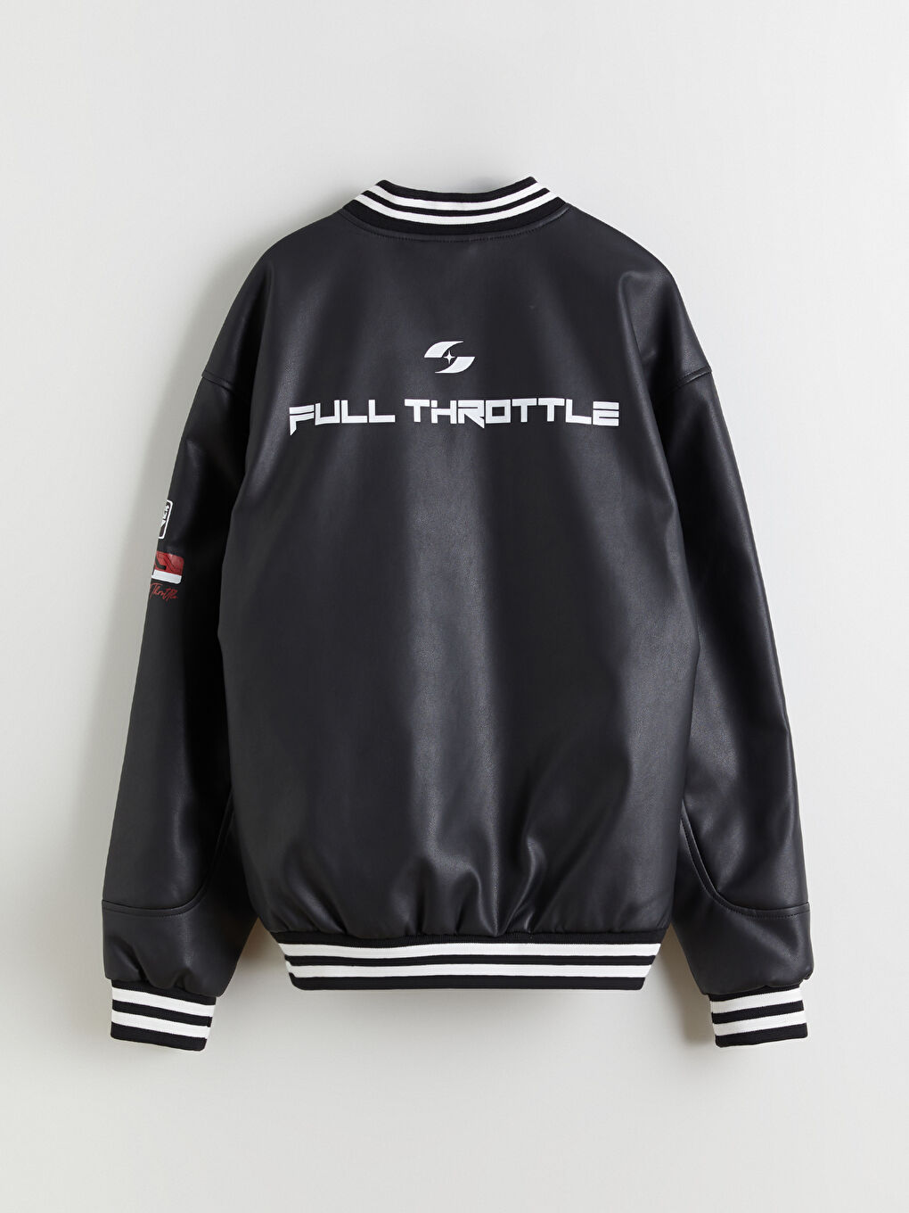 Muškarac CRNA Kaput od umjetne kože-10