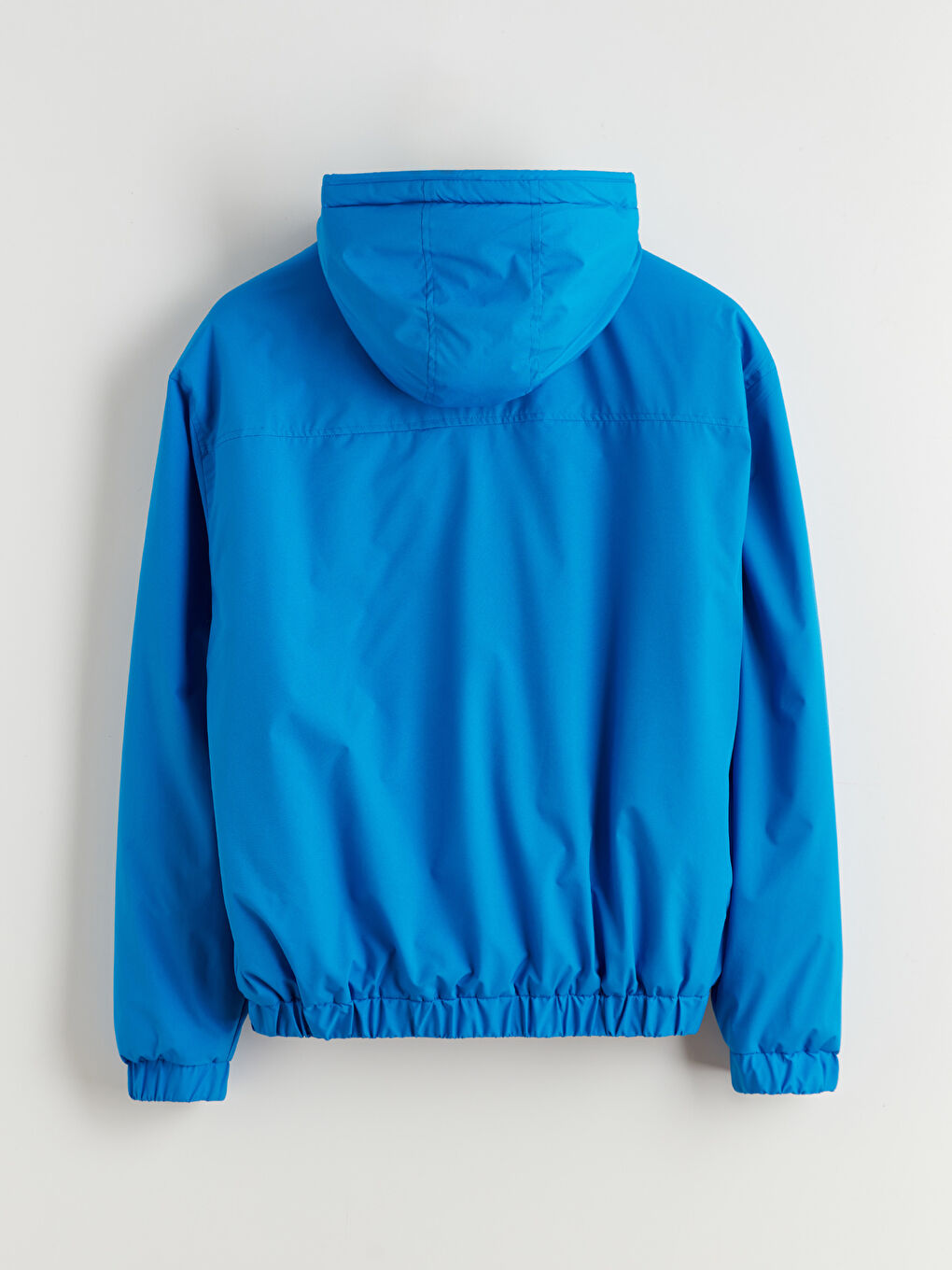 Relaxed Fit Hooded Men's Coat-6