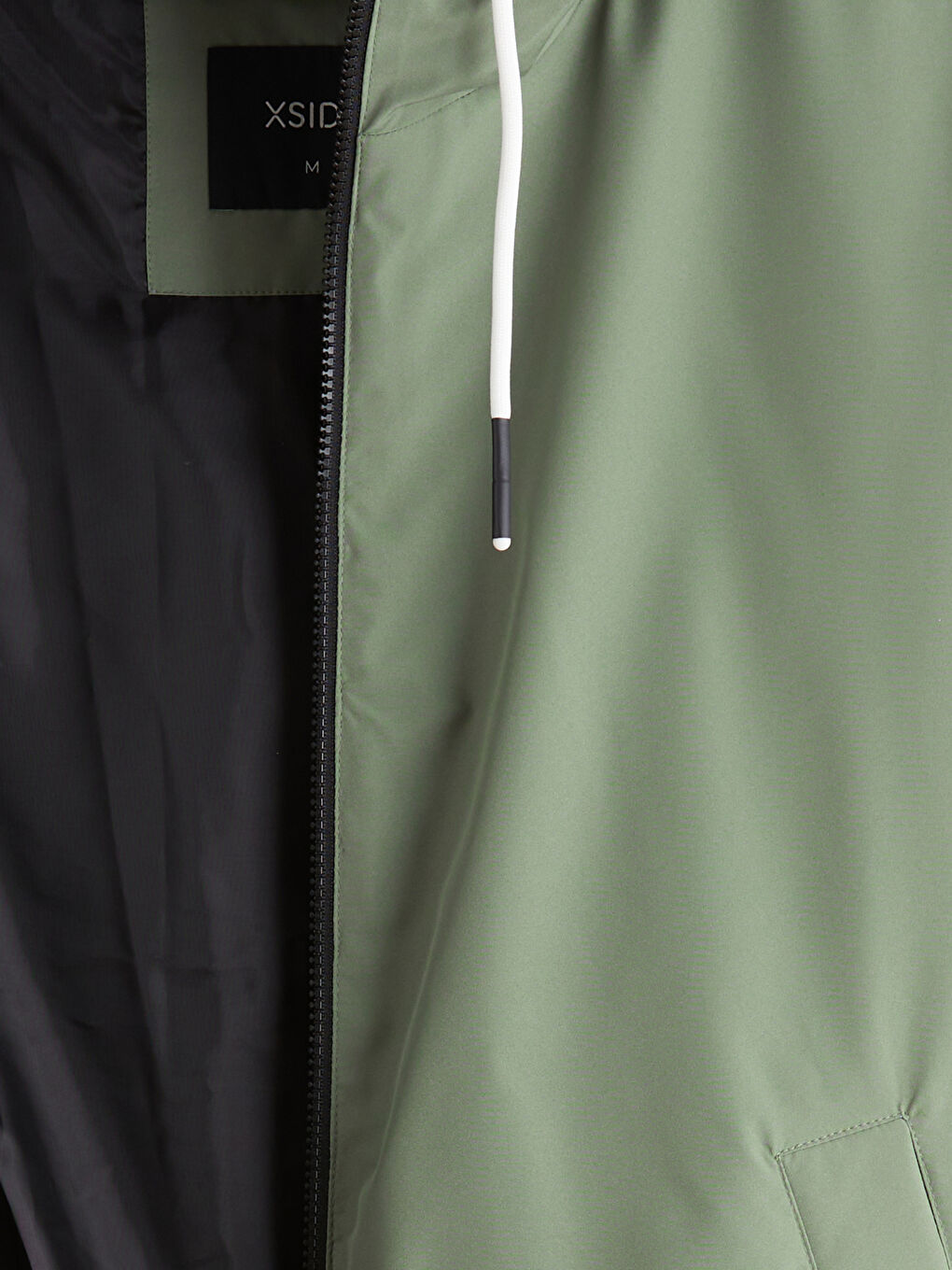 Relaxed Fit Hooded Men's Coat-6