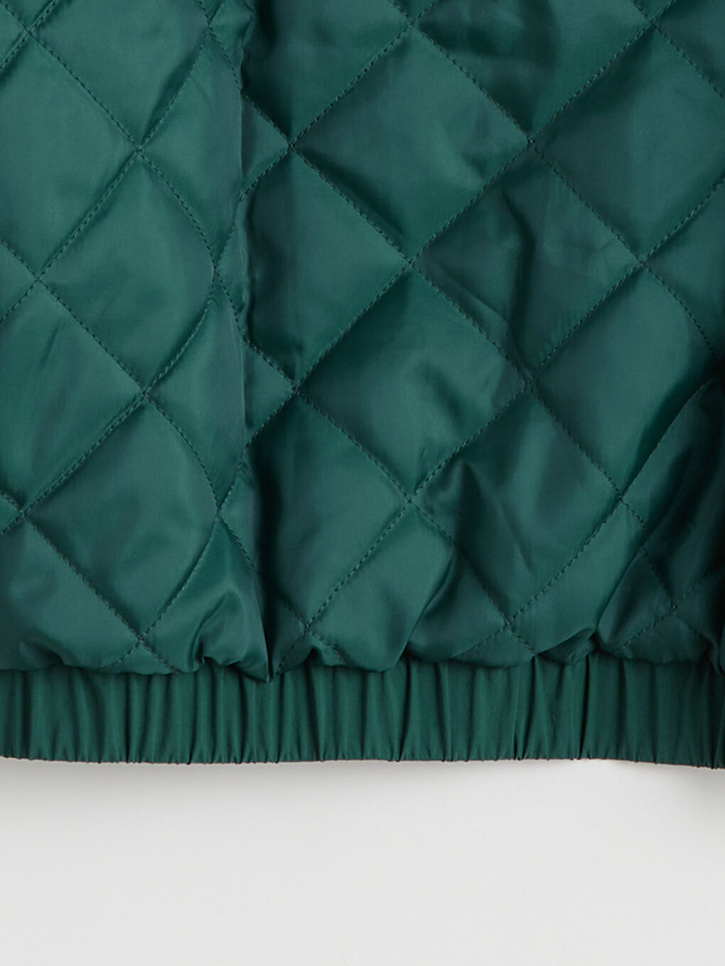 Relaxed Fit Stand-Collar Printed Men's Jacket-5