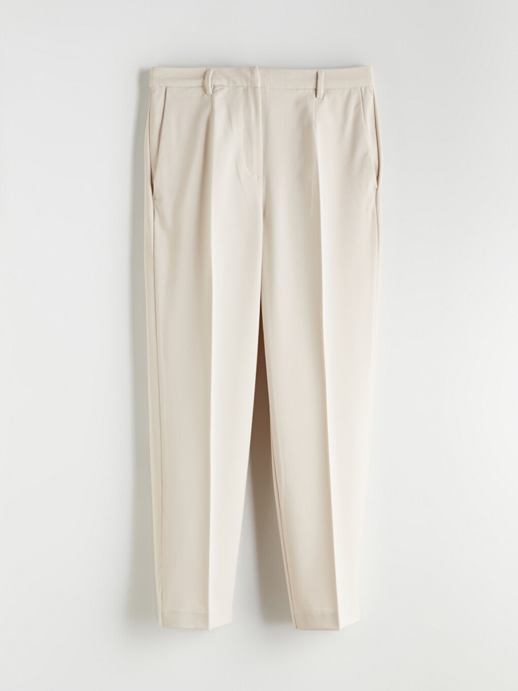 Женщины Бежевый Брюки-4