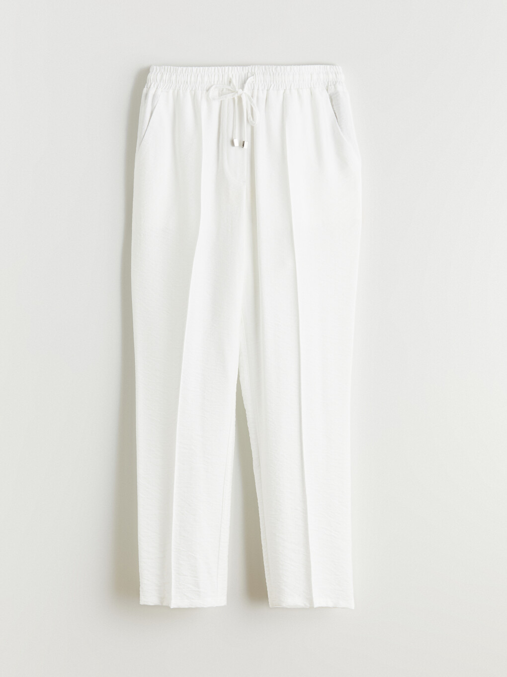 Elastic Waist Women's Trousers-4