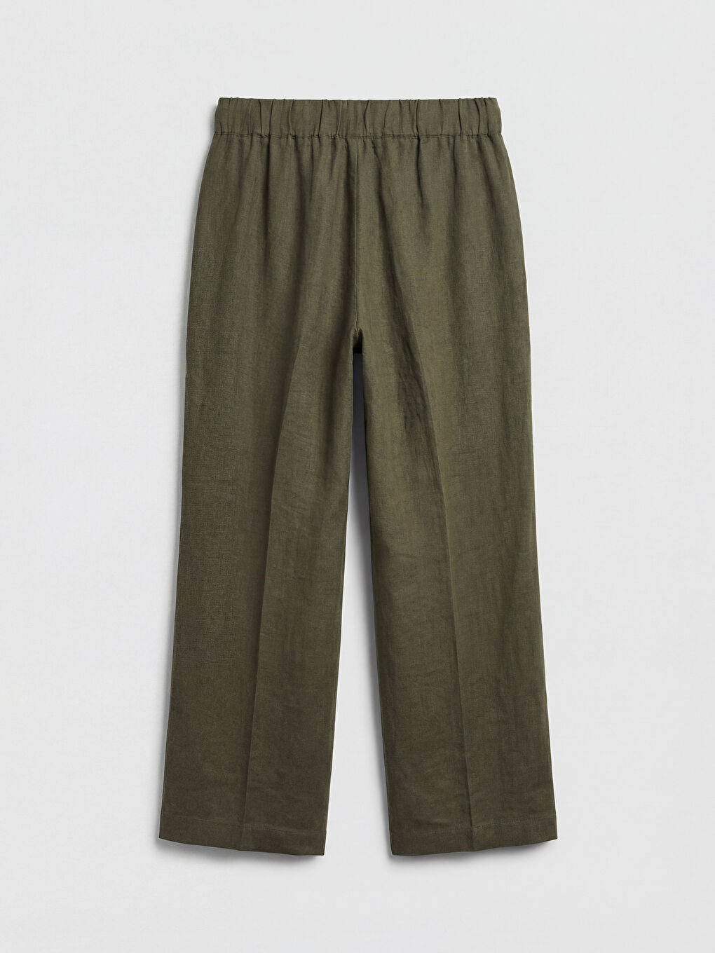 Woman KHAKI Trousers-1