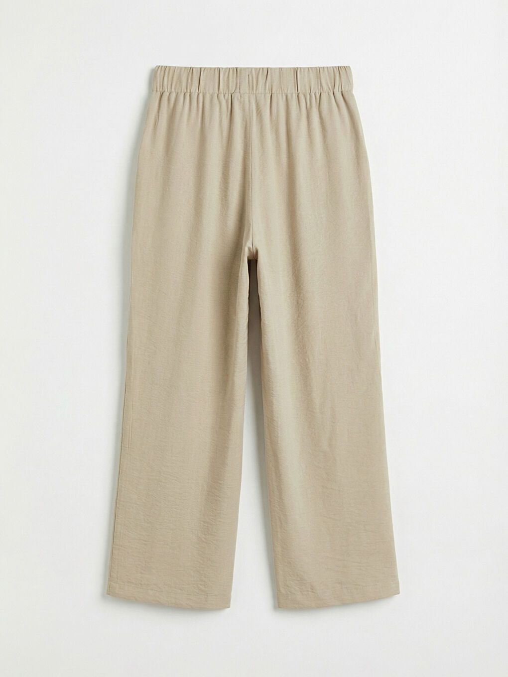 ქალი ბეჟი შარვალი-1