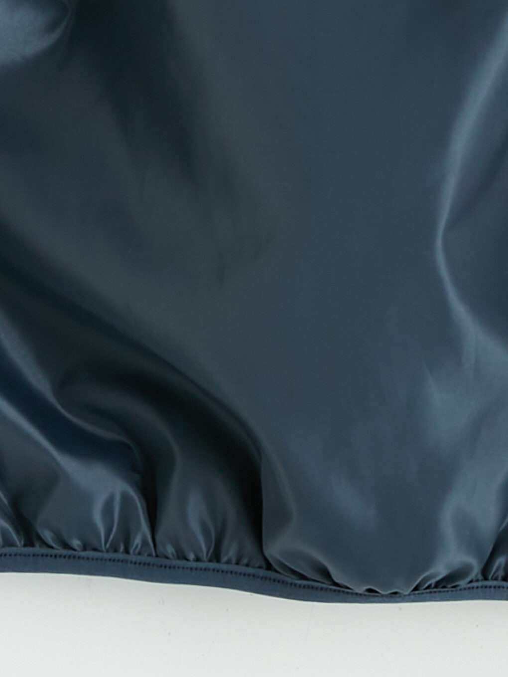 Lacivert Slim Fit Dik Yaka Erkek Şişme Yelek-8