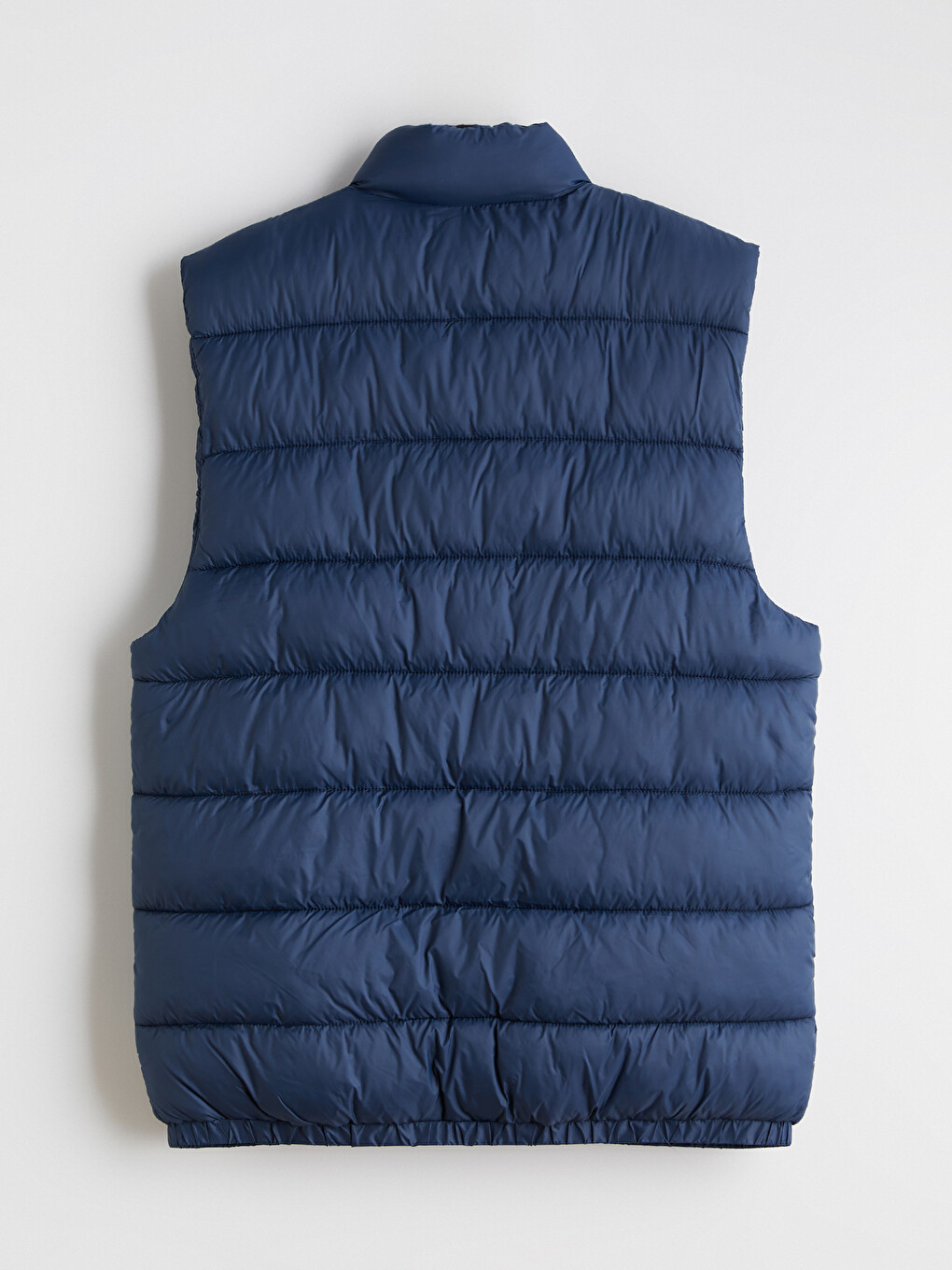 Slim Fit Stand Collar Men's Padded Vest-7